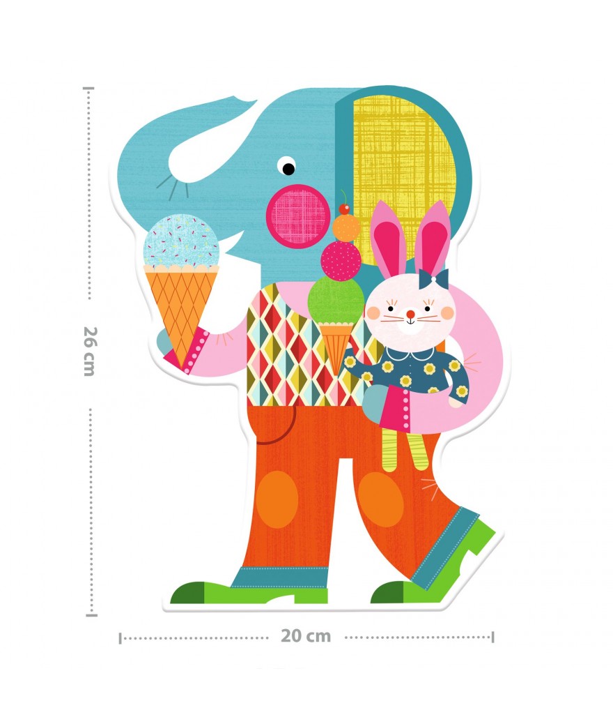 Djeco kleuren met water roze 18+