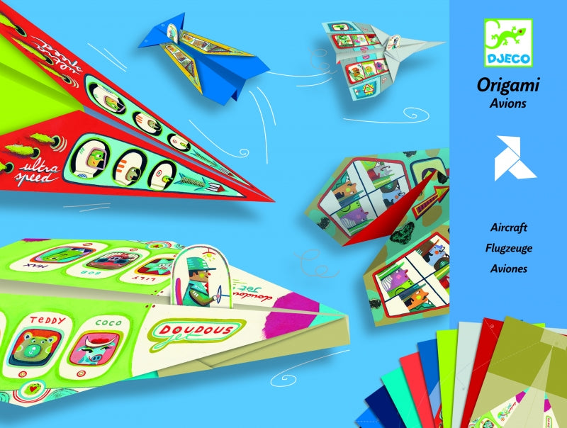 djeco origami vliegtuigen 7+