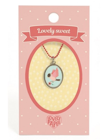 djeco ketting lovely sweets oiseau 3+