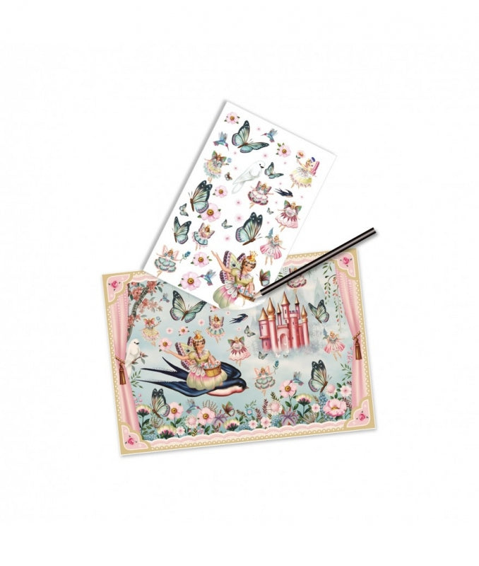 Djeco krasspel in fairyland 4+