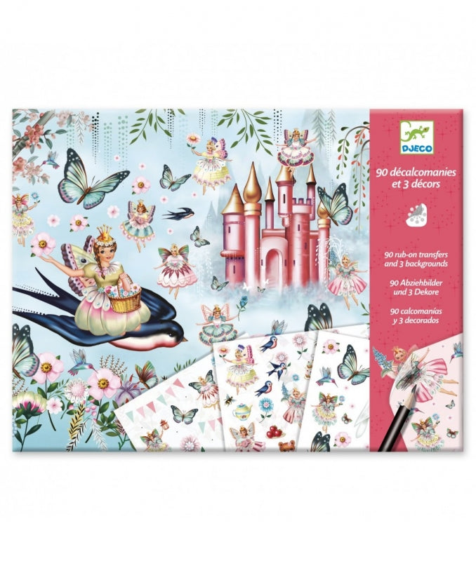 Djeco krasspel in fairyland 4+