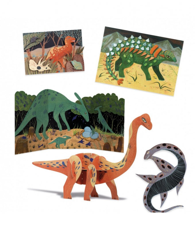 Djeco activiteitendoos le monde des dinosaures 6+