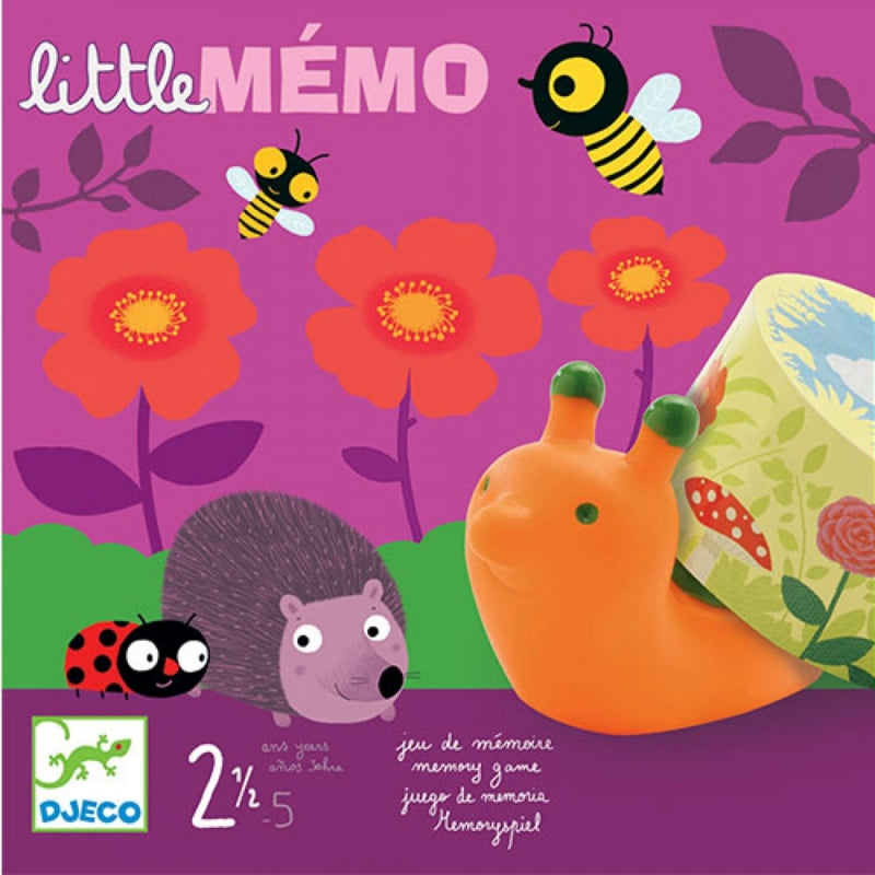 djeco spel little mémo +2