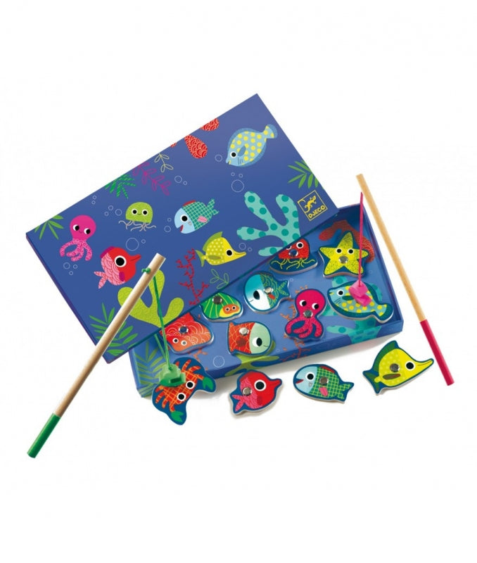 djeco visspel colour colored 2+