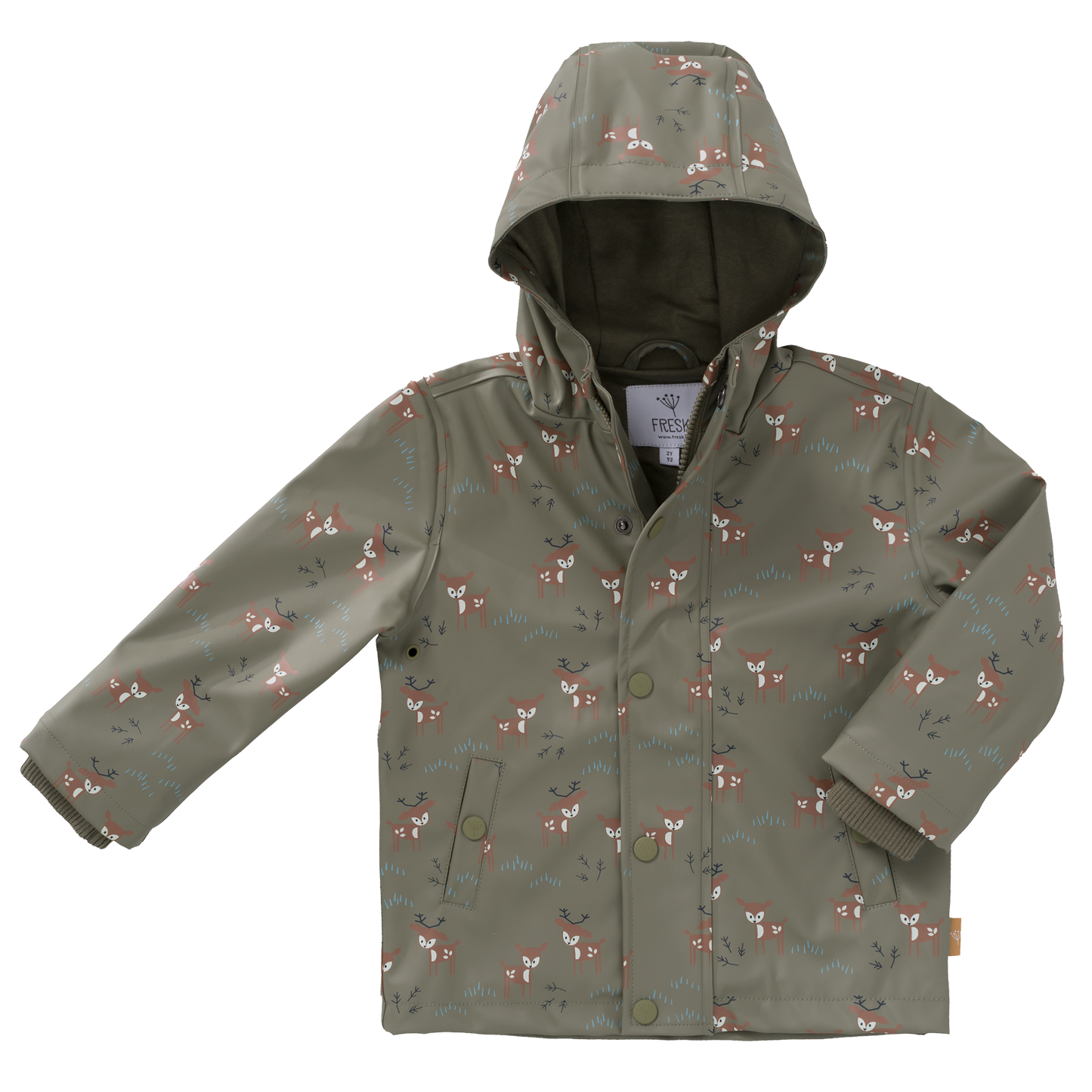 fresk regenjas deer olive 116