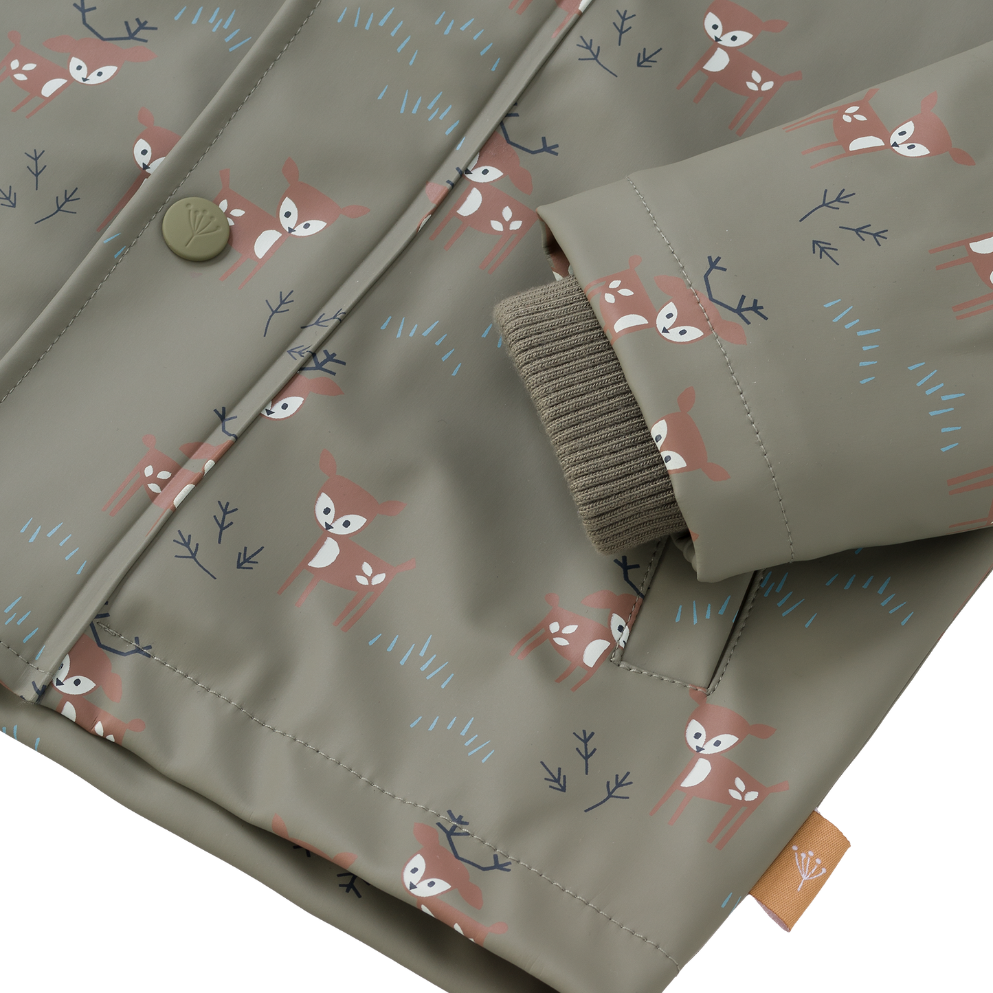 fresk regenjas deer olive 116