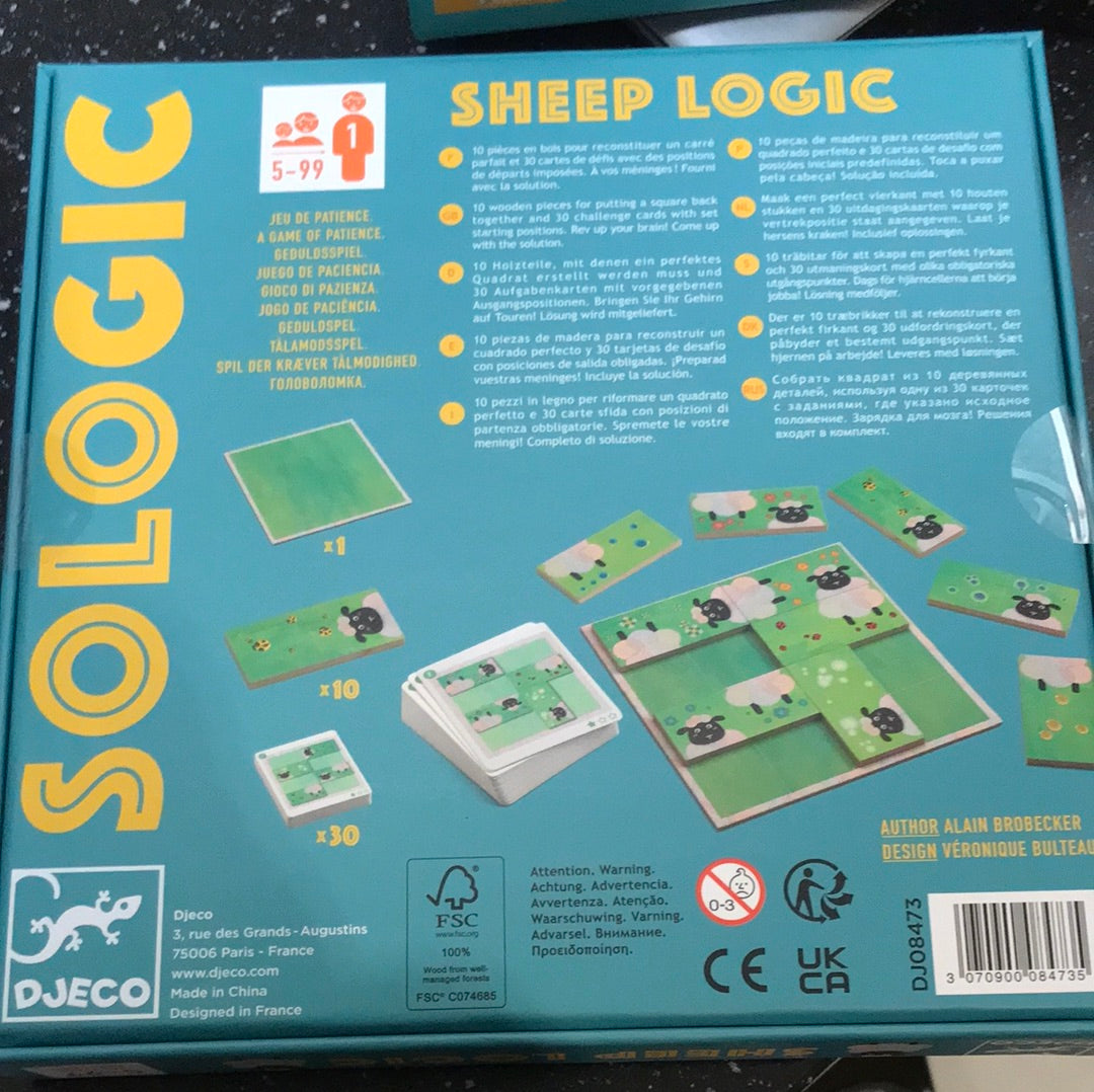 Djeco geduldspel sheep logic 5+