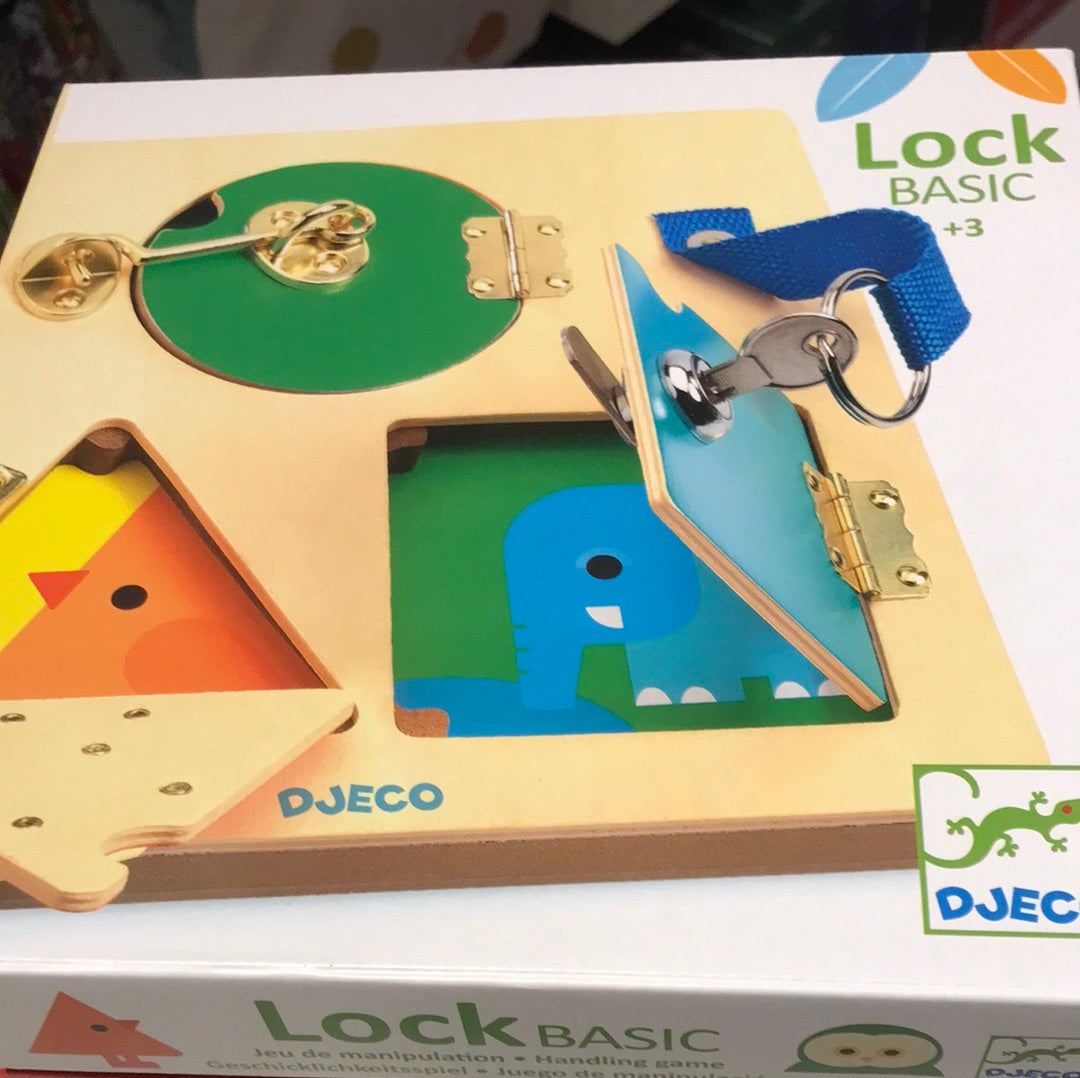 Djeco slotenpuzzel Lockbasic 3+