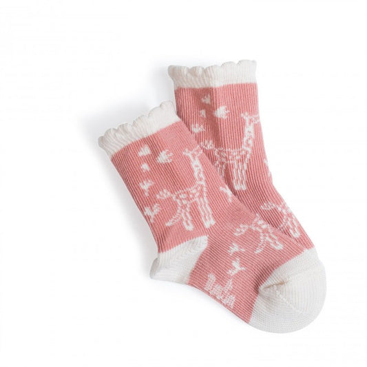 Moulinroty sokken Baba giraffe socks sous mon baobab