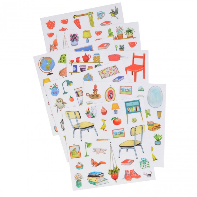 moulin roty stickerboek 160 stickers 3+
