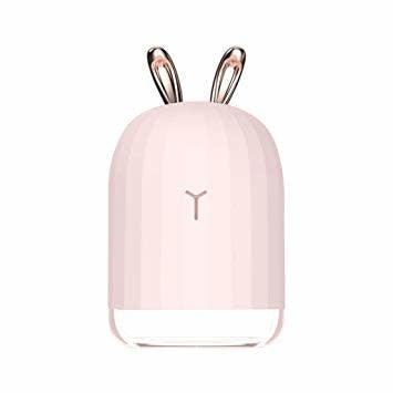 Mykelys lovely humidifier & light bunny pink