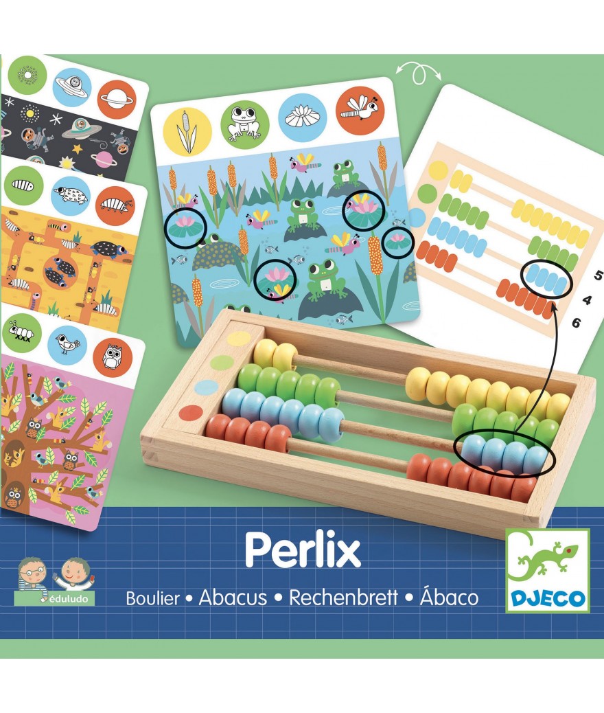 Djeco eduludo spel perlix 4+