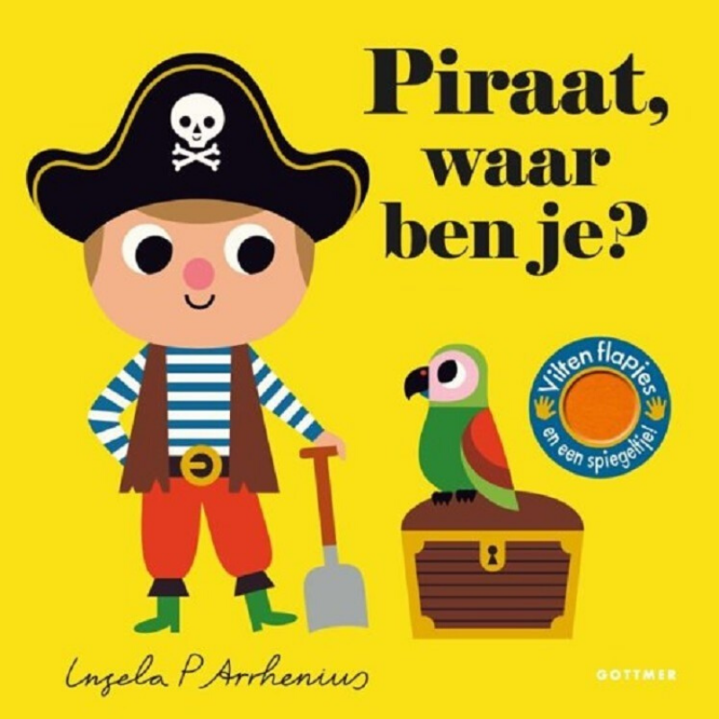 Gottmer kinderboek Piraat, waar ben je? (vanaf 18 mnd.)