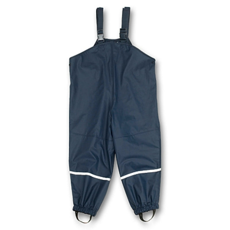 playshoes regenbroek fleece voering geel