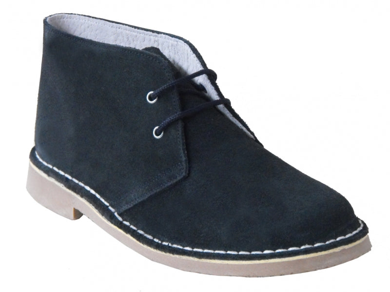 safariboots suede dark navy