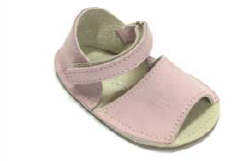 shoes le petit menorquina velcro rosa 20