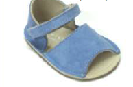 Shoeslepetit menorquina velcro azul vela