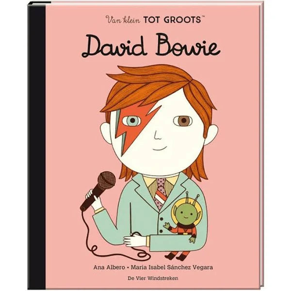 kinderboek David Bowie van klein tot groots