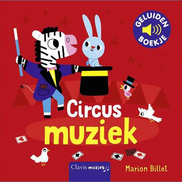 Circus muziek geluiden boekje