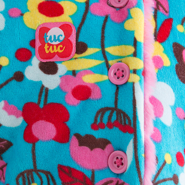 tuctuc parka reversible velours happiness 83 cm 12-18m