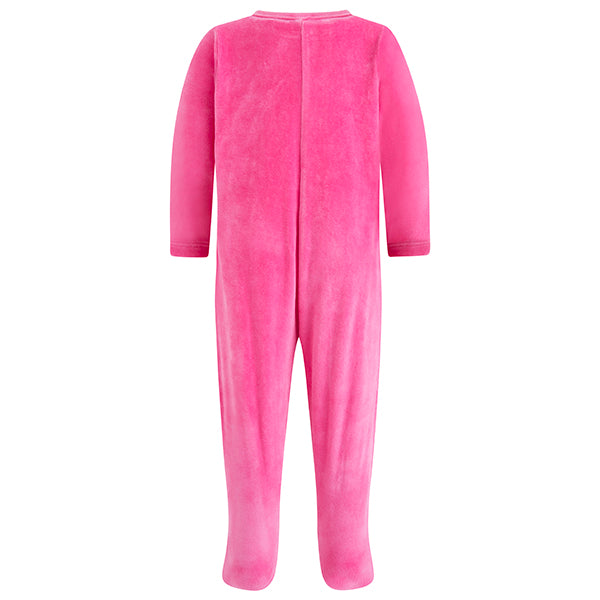 tuctuc romper velours roze happiness 71 cm