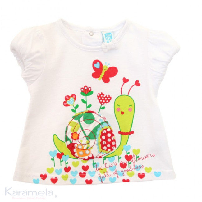 tuctuc t-shirt oh soleil korte mouw  74 cm